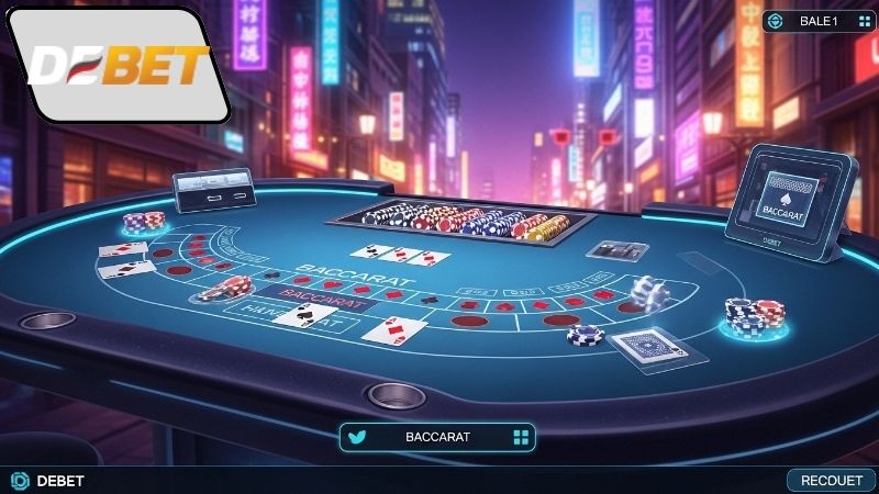 Cách chơi Baccarat trên Debet cho người mới